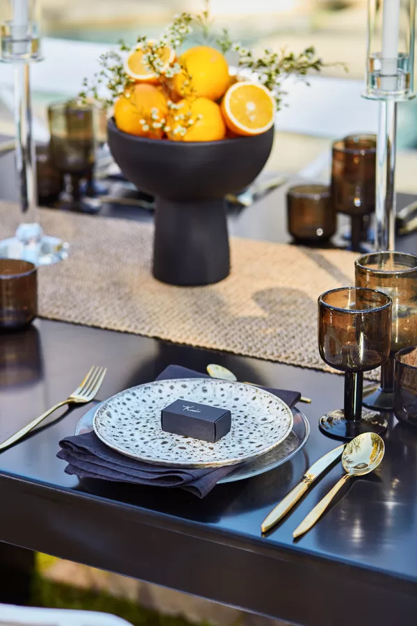 Noir Washed Linen Napkins - Image 4