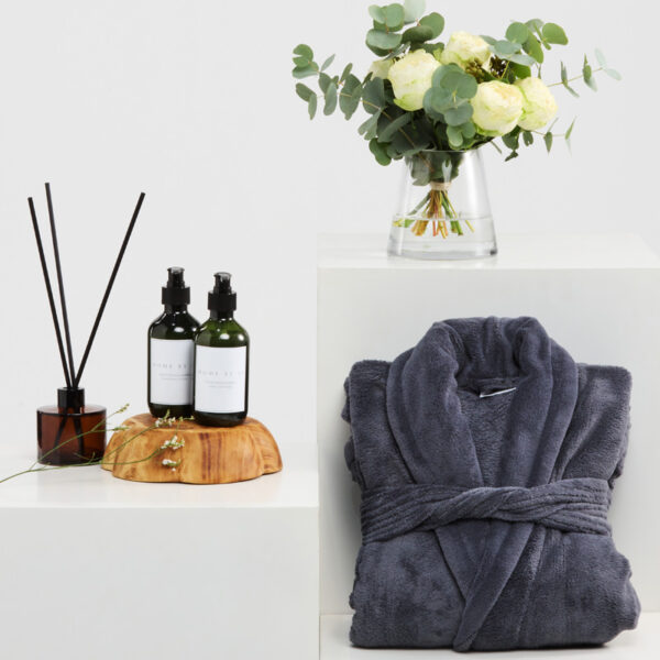 LUXE ROBE (CHARCOAL)