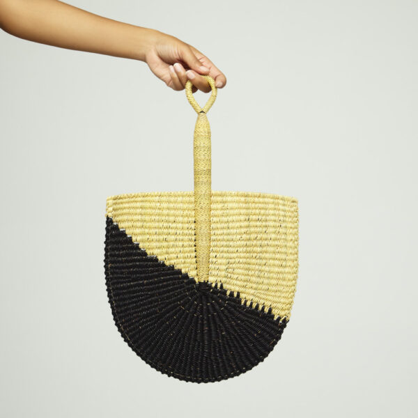 Bolga Fan | Noir & Natural