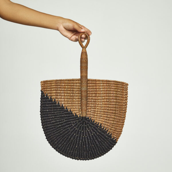 Bolga fan | Noir & Cocoa