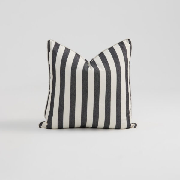 Nautical Stripe Cushion | Navy
