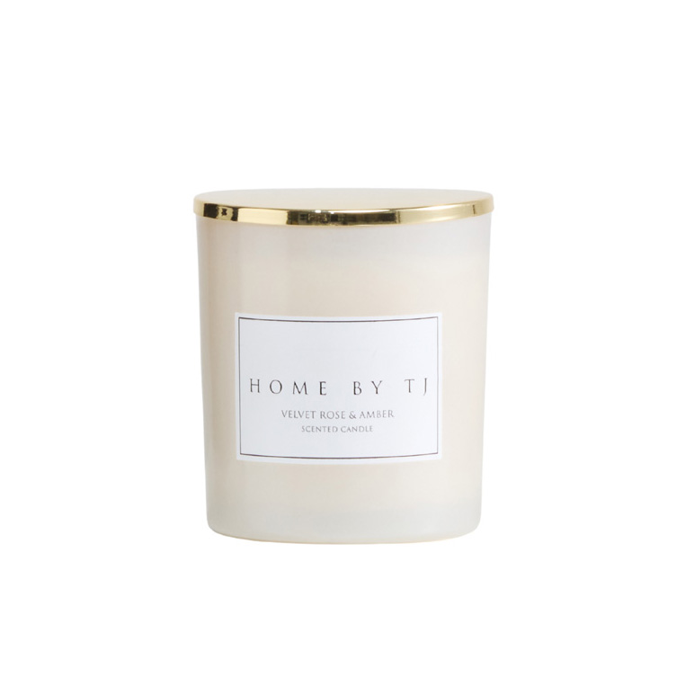 Home by TJ - Velvet Rose & Amber Candle | 12 oz